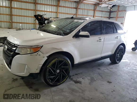 2011 Ford Edge Limited with VIN 2FMDK3KC0BBB47811, listed as a Copart auction lot 51600715 with 183,329 mi miles and Salvage title. Bid and sale history available at DreamBid. Image 1.