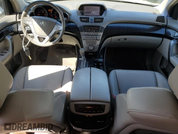 2009 Acura MDX Tech Pkg with VIN 2HNYD28629H529092, listed as a Copart auction lot 48763555 with 219,043 mi miles and Salvage Title. Bid and sale history available at carsss.com. Image 8.