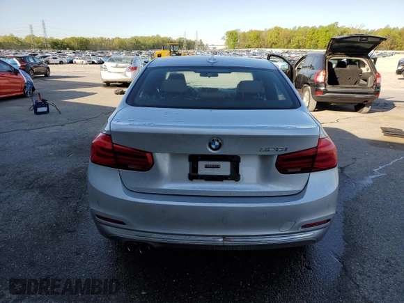 2016 BMW 3 Series 328i with VIN WBA8E9G58GNT47368, listed as a Copart auction lot 52443285 with 46,283 mi miles and Salvage Title. Bid and sale history available at carsss.com. Image 6.