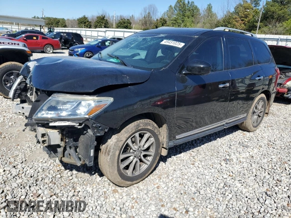 2016 Nissan Pathfinder SL с VIN 5N1AR2MM9GC618313, выставлен на аукционе Copart как лот 49451025 с пробегом 134 704 миль миль и Списание • Salvage title. История ставок и продаж доступна на DreamBid. Изображение 1.