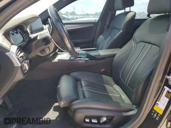 2019 BMW 5 Series M550i xDrive with VIN WBAJB9C56KB288993, listed as a Copart auction lot 57566415 with Not provided miles and Non repairable. Bid and sale history available at DreamBid. Image 7.