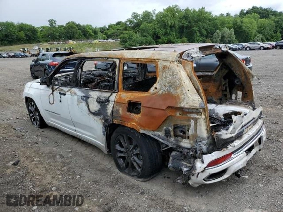 2022 Jeep Grand Cherokee Overland with VIN 1C4RJKDG3N8527093, listed as a Copart auction lot 89161175 with Not provided miles and Clean title. Bid and sale history available at DreamBid. Image 2.