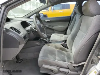 2011 Honda Civic Sdn LX with VIN 19XFA1F59BE021360, listed as a Copart auction lot 47580565 with 242,083 mi miles and Salvage Title. Bid and sale history available at carsss.com. Image 7.