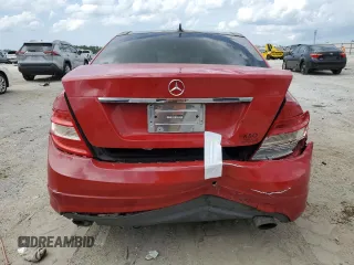 2009 Mercedes-Benz C 300 Sport with VIN WDDGF81X39F225004, listed as a Copart auction lot 60512695 with 116,907 mi miles and Salvage title. Bid and sale history available at DreamBid. Image 6.