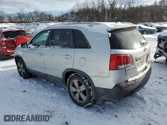 2013 Kia Sorento EX with VIN 5XYKUDA21DG389591, listed as a Copart auction lot 88585995 with 0 mi miles and Clean Title. Bid and sale history available at carsss.com. Image 2.