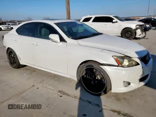 2010 Lexus IS 250 with VIN JTHBF5C25A5126925, listed as a Copart auction lot 47232905 with Not Provided miles and Salvage Title. Bid and sale history available at carsss.com. Image 4.