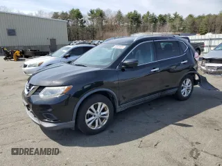 2016 Nissan Rogue SV with VIN KNMAT2MV4GP673100, listed as a Copart auction lot 53835905 with 109,158 mi miles and Salvage Title. Bid and sale history available at carsss.com. Image 1.