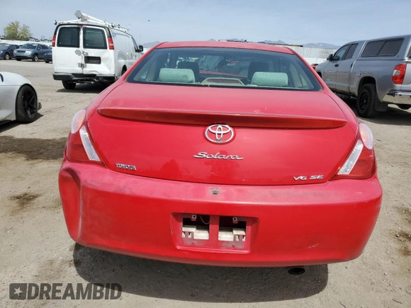 2005 Toyota Solara SE with VIN 4T1CA38P35U050951, listed as a Copart auction lot 51533635 with 226,129 mi miles and Salvage Title. Bid and sale history available at carsss.com. Image 6.