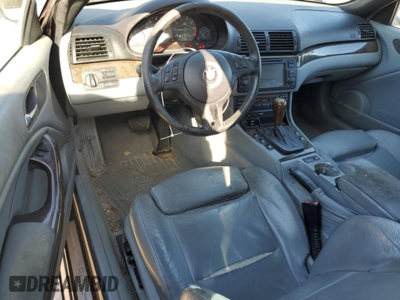 2001 BMW 3 Series 325Ci with VIN WBABS33421JY55178, listed as a Copart auction lot 84143274 with 172,653 mi miles and Salvage Title. Bid and sale history available at carsss.com. Image 8.