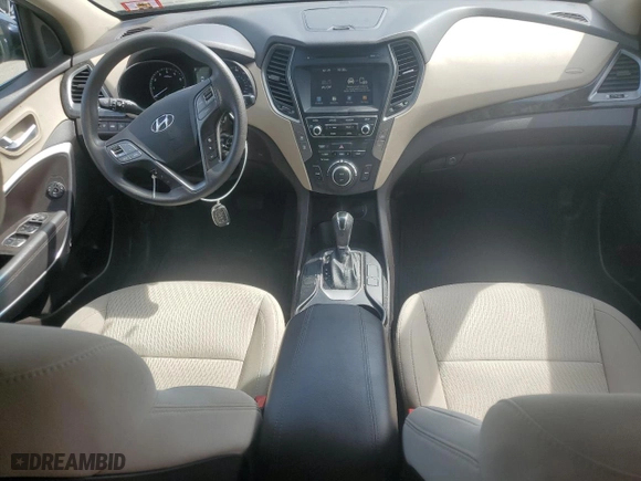 2017 Hyundai Santa Fe Sport 2.4L with VIN 5XYZUDLB4HG418714, listed as a Copart auction lot 54728775 with 124,267 mi miles and Clean Title. Bid and sale history available at carsss.com. Image 8.