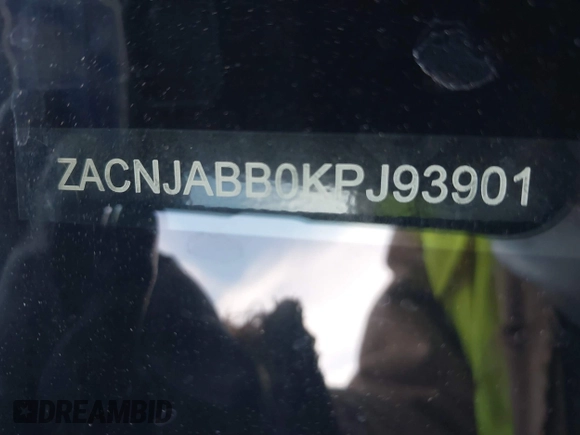 2019 Jeep Renegade Latitude with VIN ZACNJABB0KPJ93901, listed as a IAAI auction lot 40912828 with 177,466 mi miles and . Bid and sale history available at DreamBid. Image 9.