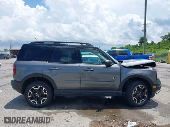 2023 Ford Bronco Sport Outer Banks with VIN 3FMCR9C61PRE23120, listed as a IAAI auction lot 42335762 with 19,564 mi miles and . Bid and sale history available at DreamBid. Image 13.