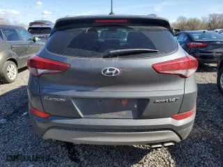 2017 Hyundai Tucson Value with VIN KM8J33A26HU523858, listed as a Copart auction lot 48143005 with 92,633 mi miles and Salvage Title. Bid and sale history available at carsss.com. Image 6.