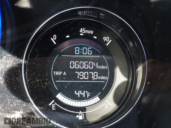 2016 Honda HR-V LX with VIN 3CZRU6H39GM749720, listed as a IAAI auction lot 41864792 with 60,604 mi miles. Bid and sale history available at carsss.com. Image 15.
