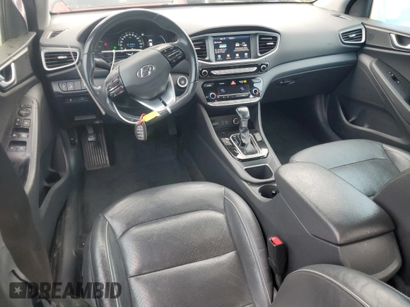 2017 Hyundai Ioniq Limited with VIN KMHC85LC8HU047253, listed as a Copart auction lot 48597485 with 137,003 mi miles and Salvage Title. Bid and sale history available at DreamBid. Image 8.