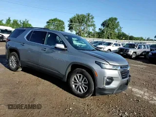 2023 Chevrolet Traverse LT with VIN 1GNEVHKW9PJ100679, listed as a Copart auction lot 62877185 with 38,484 mi miles and Salvage title. Bid and sale history available at DreamBid. Image 14.