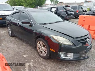 2009 Mazda 6 i Touring with VIN 1YVHP82A495M13567, listed as a IAAI auction lot 42180767 with 176,194 mi miles and . Bid and sale history available at DreamBid. Image 1.