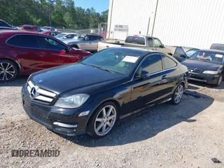 2013 Mercedes-Benz C-Class C 250 with VIN WDDGJ4HB9DF970401, listed as a IAAI auction lot 41981575 with 152,080 mi miles. Bid and sale history available at carsss.com. Image 2.
