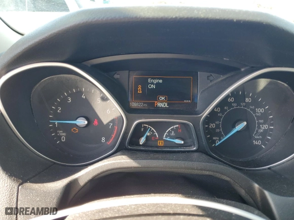 2015 Ford Focus SE with VIN 1FADP3F29FL330367, listed as a Copart auction lot 42146315 with 109,822 mi miles and Salvage Title. Bid and sale history available at carsss.com. Image 9.