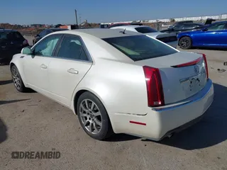 2008 Cadillac CTS RWD w/1SA with VIN 1G6DF577380211952, listed as a IAAI auction lot 41828784 with 273,085 mi miles. Bid and sale history available at carsss.com. Image 3.