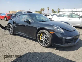 2019 Porsche 911 Turbo with VIN WP0AD2A98KS140712, listed as a Copart auction lot 70003393 with 54,904 mi miles. Bid and sale history available at carsss.com. Image 4.