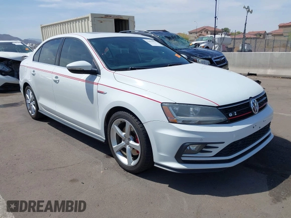 2017 Volkswagen Jetta GLI z VIN 3VW5T7AJ3HM257978, wystawiony jako IAAI lot #41855055 z przebiegiem 177 344 mil mil oraz . Historia ofert i sprzedaży dostępna na DreamBid. Obrazek 1.