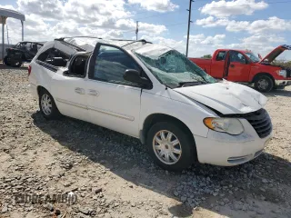 2007 Chrysler Town & Country LWB Touring with VIN 2A4GP54L07R158280, listed as a Copart auction lot 77369514 with 0 mi miles and Non Repairable. Bid and sale history available at carsss.com. Image 4.
