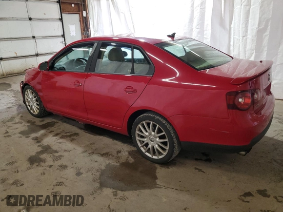 2008 Volkswagen Jetta Wolfsburg Edition with VIN 3VWRJ71K48M123206, listed as a Copart auction lot 66570624 with 190,432 mi miles and Salvage title. Bid and sale history available at DreamBid. Image 2.