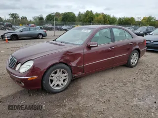 2003 Mercedes-Benz E-Class 3.2L with VIN WDBUF65J93A336750, listed as a Copart auction lot 73595164 with 0 mi miles and Salvage Title. Bid and sale history available at carsss.com. Image 1.