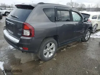 2015 Jeep Compass High Altitude Edition with VIN 1C4NJDEB5FD207165, listed as a Copart auction lot 45640425 with 118,784 mi miles and Salvage Title. Bid and sale history available at carsss.com. Image 3.