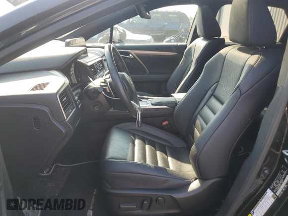 2022 Lexus RX 350 F Sport with VIN 2T2SZMDA6NC333238, listed as a Copart auction lot 62311605 with 57,786 mi miles and Salvage title. Bid and sale history available at DreamBid. Image 7.