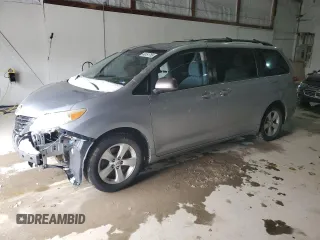 2011 Toyota Sienna LE AAS with VIN 5TDKK3DC6BS125190, listed as a Copart auction lot 46161765 with 261,711 mi miles and Salvage Title. Bid and sale history available at carsss.com. Image 1.
