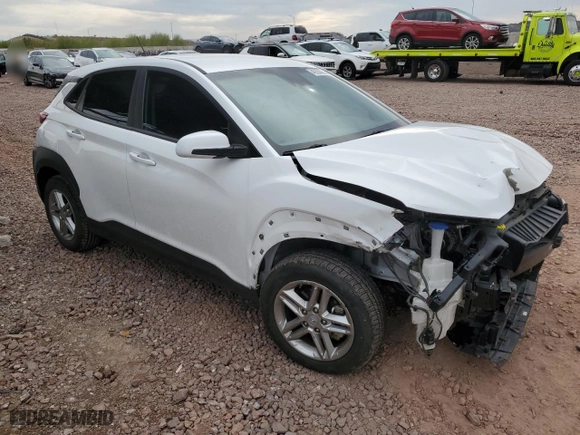 2021 Hyundai Kona SE with VIN KM8K12AA9MU712655, listed as a Copart auction lot 49634095 with 32,185 mi miles and Salvage Title. Bid and sale history available at carsss.com. Image 4.