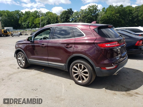 2017 Lincoln MKC Select with VIN 5LMTJ2DH3HUL63332, listed as a Copart auction lot 66552294 with 53,228 mi miles and Salvage title. Bid and sale history available at DreamBid. Image 2.