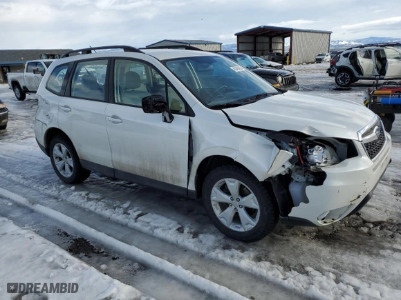 2015 Subaru Forester 2.5i with VIN JF2SJABC8FH569581, listed as a Copart auction lot 45489425 with 108,990 mi miles and Salvage Title. Bid and sale history available at carsss.com. Image 4.