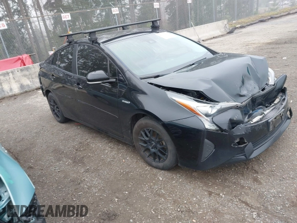 2016 Toyota Prius Four with VIN JTDKARFU5G3519204, listed as a IAAI auction lot 41312090 with 161,269 mi miles. Bid and sale history available at carsss.com. Image 1.