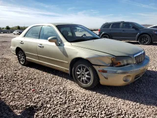2003 Hyundai XG with VIN KMHFU45E63A259614, listed as a Copart auction lot 82042684 with 137,024 mi miles and Salvage Title. Bid and sale history available at carsss.com. Image 4.