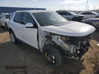 2023 Land Rover Discovery Sport S with VIN SALCJ2FX0PH321907, listed as a Copart auction lot 77419534 with 18,089 mi miles and Salvage Title. Bid and sale history available at carsss.com. Image 4.