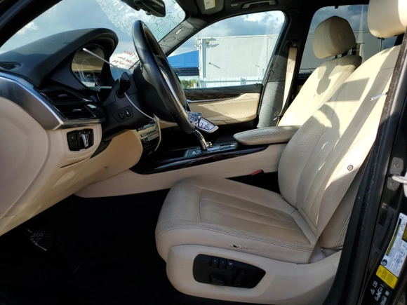 2017 BMW X5 xDrive35i with VIN 5UXKR0C35H0X77742, listed as a Copart auction lot 47163875 with 131,515 mi miles and Salvage Title. Bid and sale history available at carsss.com. Image 7.