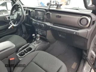 2020 Jeep Wrangler Sport S with VIN 1C4GJXAN8LW130902, listed as a Copart auction lot 53891425 with 64,858 mi miles and Salvage title. Bid and sale history available at DreamBid. Image 8.