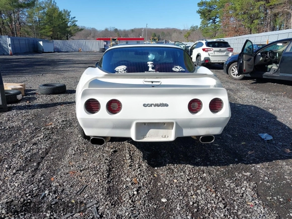 1981 Chevrolet Corvette with VIN 1G1AY8768BS418361, listed as a IAAI auction lot 41851046 with 72,559 mi miles. Bid and sale history available at carsss.com. Image 17.
