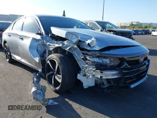 2022 Honda Accord Sport with VIN 1HGCV3F20NA047251, listed as a IAAI auction lot 42540758 with 19,199 mi miles and . Bid and sale history available at DreamBid. Image 1.