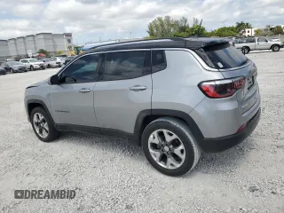 2020 Jeep Compass Limited with VIN 3C4NJDCB6LT246324, listed as a Copart auction lot 54013845 with 47,587 mi miles and Salvage Title. Bid and sale history available at DreamBid. Image 2.