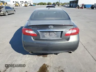2013 Infiniti M37 with VIN JN1BY1AP0DM513091, listed as a Copart auction lot 76168224 with 140,523 mi miles and Salvage Title. Bid and sale history available at carsss.com. Image 6.