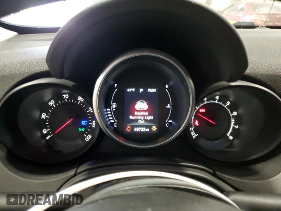 2018 FIAT 500X Urbana Edition with VIN ZFBCFXCB3JP716078, listed as a Copart auction lot 87420744 with 49,733 mi miles and Salvage Title. Bid and sale history available at carsss.com. Image 9.