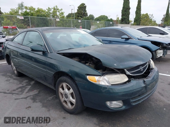 1999 Toyota Solara SE with VIN 2T1CF22P4XC129649, listed as a IAAI auction lot 42571054 with 89,922 mi miles and . Bid and sale history available at DreamBid. Image 1.
