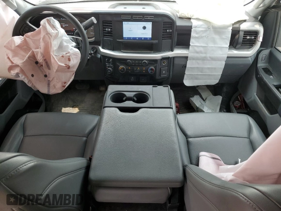 2024 Ford F-250 XL with VIN 1FT7W2BA4REF18353, listed as a Copart auction lot 59164945 with 15,155 mi miles and Salvage title. Bid and sale history available at DreamBid. Image 8.