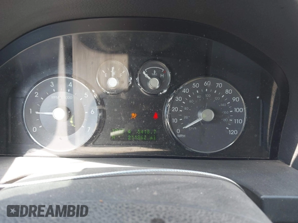 2007 Mercury Milan Premier with VIN 3MEHM08107R626547, listed as a IAAI auction lot 42223921 with 211,862 mi miles and . Bid and sale history available at DreamBid. Image 7.