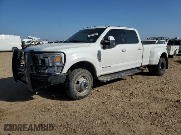 2020 Ford F-350 XL with VIN 1FT8W3DT3LED21190, listed as a Copart auction lot 47841435 with 97,936 mi miles and Salvage title. Bid and sale history available at DreamBid. Image 1.