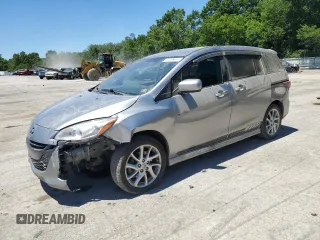 2012 Mazda 5 Touring with VIN JM1CW2CL2C0141959, listed as a Copart auction lot 61286614 with 171,189 mi miles and Salvage Title. Bid and sale history available at carsss.com. Image 1.